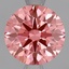 1.03 Ct. Fancy Vivid Pink Round Lab Grown Diamond