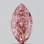 1.57 Ct. Fancy Vivid Pink Marquise Lab Grown Diamond
