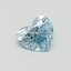1.03 Ct. Fancy Vivid Blue Heart Lab Grown Diamond