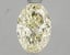 1.01 Ct. Fancy Light Yellow Oval Lab Grown Diamond