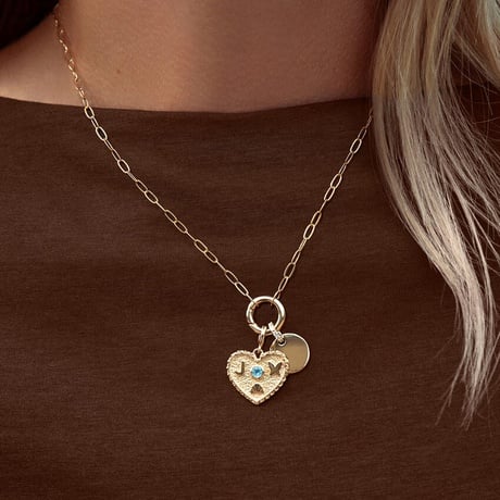 Story Heart Charm