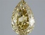 4.10 Ct. Fancy  Yellow Pear Lab Grown Diamond