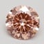 2.51 Ct. Fancy Intense Pink Round Lab Grown Diamond