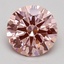 2.00 Ct. Fancy Intense Pink Round Lab Grown Diamond