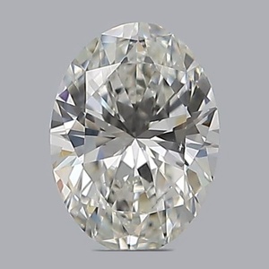 Oval diamond — real photo