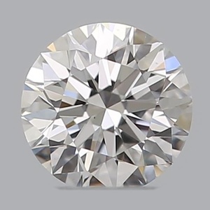 Round diamond — real photo