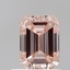 0.88 Ct. Fancy Brownish Pink Emerald Lab Grown Diamond