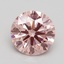 1.86 Ct. Fancy Intense Pink Round Lab Grown Diamond