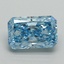 2.34 Ct. Fancy Vivid Blue Radiant Lab Grown Diamond