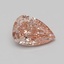 3.34 Ct. Fancy Vivid Pink Pear Lab Grown Diamond