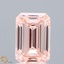 2.19 Ct. Fancy Intense Pink Emerald Lab Grown Diamond