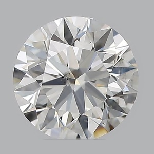 Round diamond — real photo