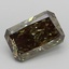 2.70 Ct. Fancy Greyish Green Radiant Lab Grown Diamond