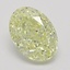 1.01 Ct. Fancy Light Yellow Oval Diamond