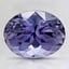 9x7mm Unheated Violet Oval Tanzanite