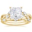 18KY Moissanite Willow Bridal Set (1/4 ct. tw.), smalltop view