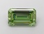 3.01 Ct. Fancy Vivid Green Emerald Lab Grown Diamond
