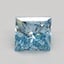 2.05 Ct. Fancy Intense Blue Princess Lab Grown Diamond