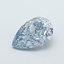 1.05 Ct. Fancy Vivid Blue Pear Lab Grown Diamond