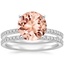 18KW Morganite Luxe Ballad Bridal Set (1/2 ct. tw.), smalltop view