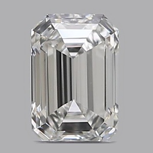 Emerald diamond — real photo