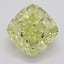 1.01 Ct. Fancy Intense Yellow Cushion Diamond
