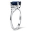 The Precious Ring, smalltop view on a hand