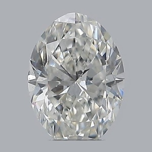 Oval diamond — real photo
