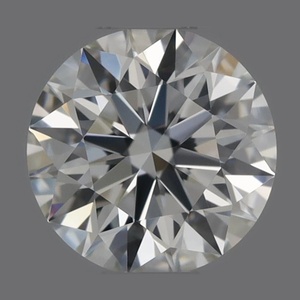 Round diamond — real photo