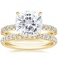 18K Yellow Gold Amelie Diamond Bridal Set