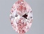 1.51 Ct. Fancy Vivid  Pink Oval Lab Grown Diamond