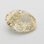 1.09 Ct. Fancy Yellow Oval Lab Grown Diamond