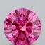 1.51 Ct. Fancy Vivid  Pink Round Lab Grown Diamond