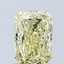 1.57 Ct. Fancy Intense Yellow Radiant Lab Grown Diamond