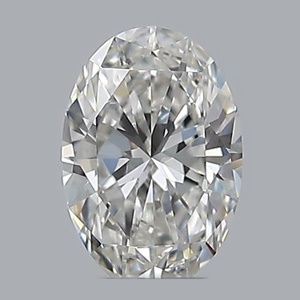 Oval diamond — real photo