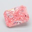 4.03 Ct. Fancy Vivid  Pink Radiant Lab Grown Diamond
