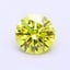 1.1 Ct. Fancy Intense Yellow Round Lab Grown Diamond