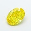 2.77 Ct. Fancy Vivid  Yellow Oval Lab Grown Diamond