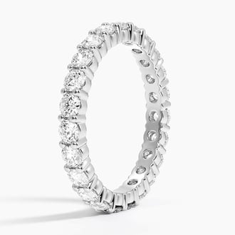 Luxe Shared Prong Eternity Diamond Ring