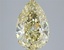 5.08 Ct. Fancy  Yellow Pear Lab Grown Diamond