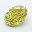 9.28 Ct. Fancy Intense Yellow Oval Lab Grown Diamond