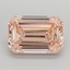 3.03 Ct. Fancy Intense  Pink Emerald Lab Grown Diamond