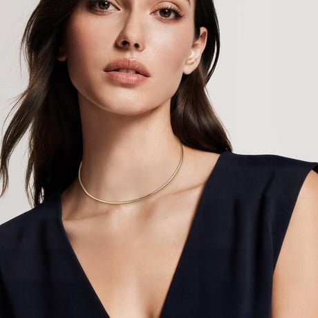 Tube Collar Necklace