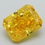 2.35 Ct. Fancy Vivid Yellow Radiant Lab Grown Diamond
