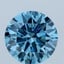 2.05 Ct. Fancy Vivid Blue Round Lab Grown Diamond