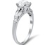 The Klarika Ring, smalltop view on a hand