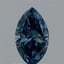 0.95 Ct. Fancy Vivid Blue Marquise Lab Grown Diamond