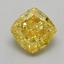 1.07 Ct. Fancy Yellow Cushion Lab Grown Diamond