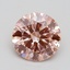 1.97 Ct. Fancy Intense Pink Round Lab Grown Diamond