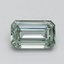 1.00 Ct. Fancy Intense Green Emerald Lab Grown Diamond